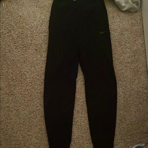 Black Nike joggers